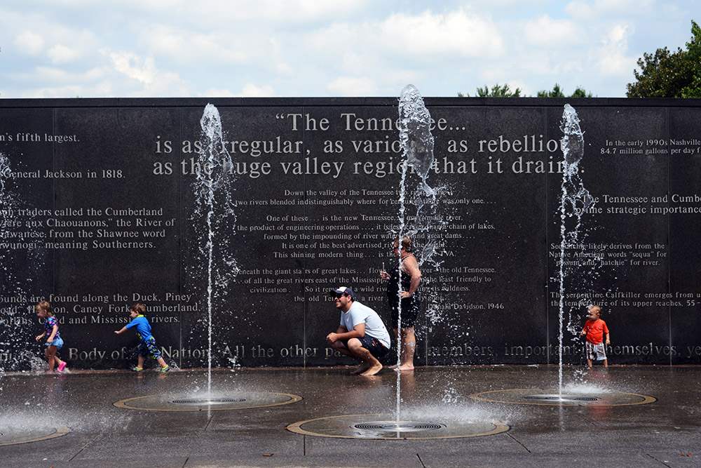 Rivers of Tennessee Fountains Rivers of Tennessee fountains in Nashville