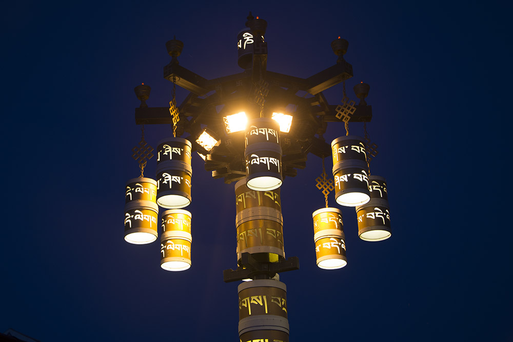 Lanterns at Jokhang Temple in Lhasa