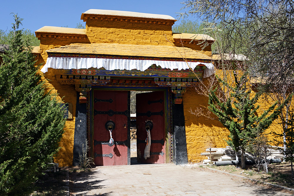 Shops in old Lhasa Tibet
