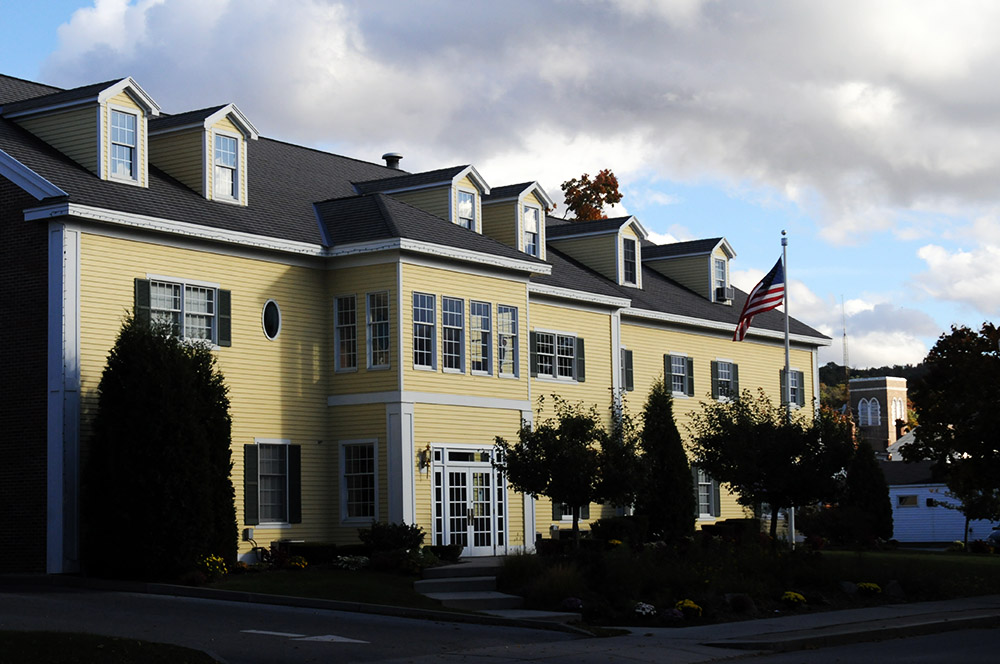 Historic bank building in Bennington Vermont