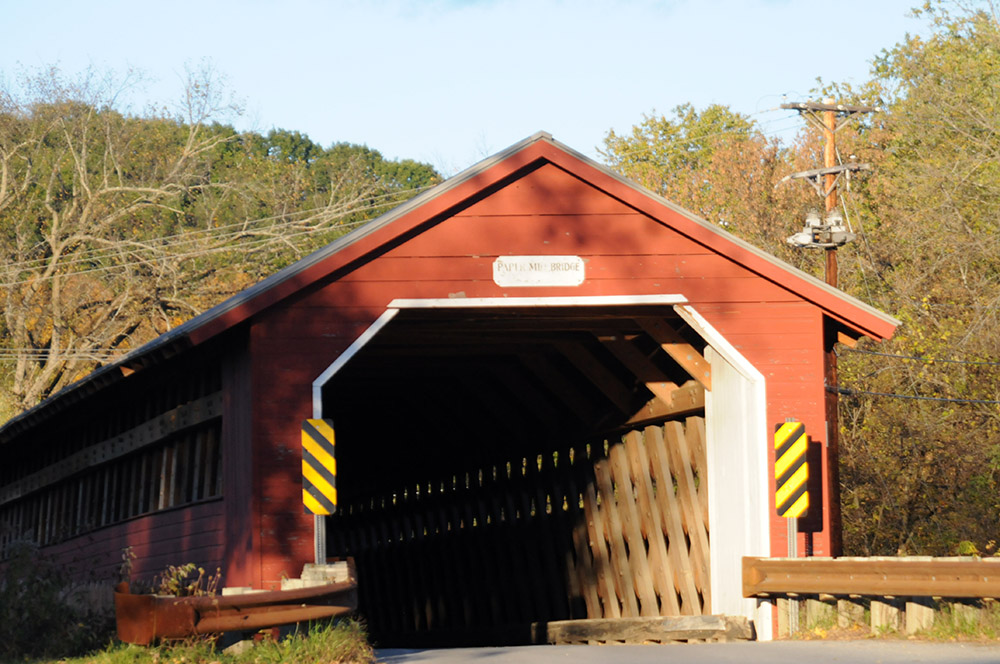 Covered bridge near Bennington Vermont
