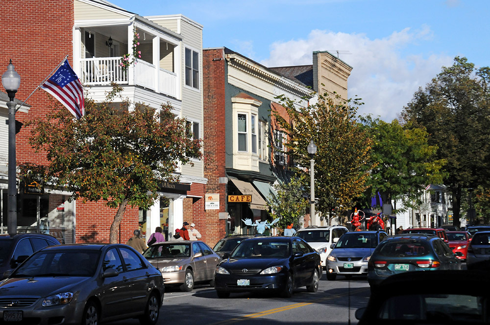 Downtown Bennington Vermont