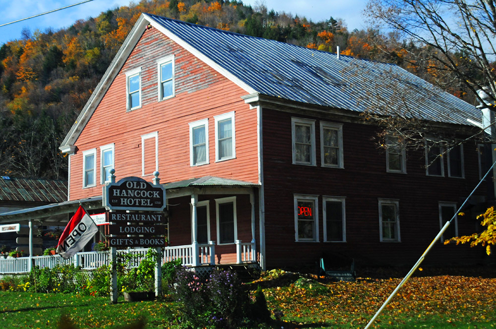 Country hotel in the Vermont mountains