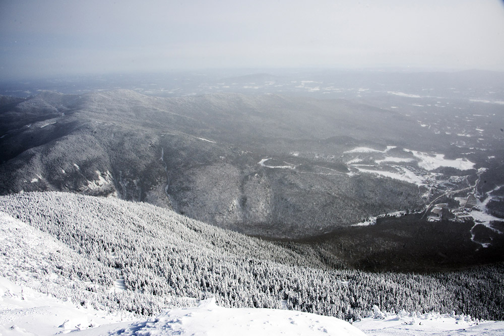 View from the summit of Mt. Mansfield