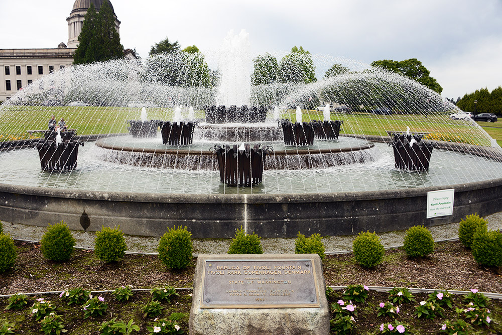 Tivoli Fountain Tivoli Fountain at the Washington State Capitol Campus