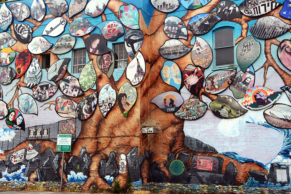 City Mural Large mural in Olympia Washington