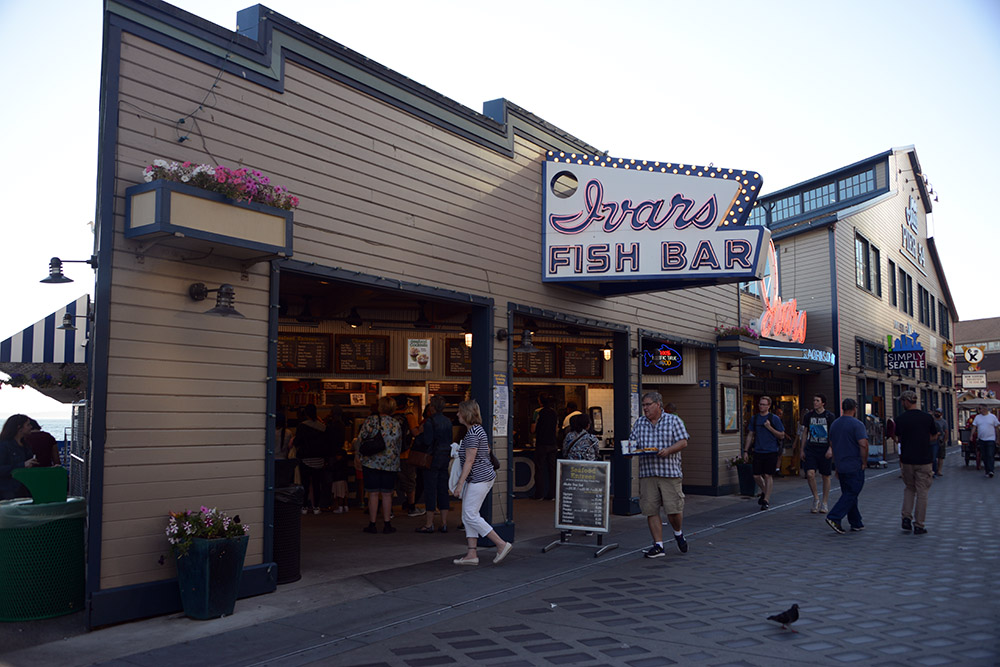 Fish Bar on Seattle waterfront
