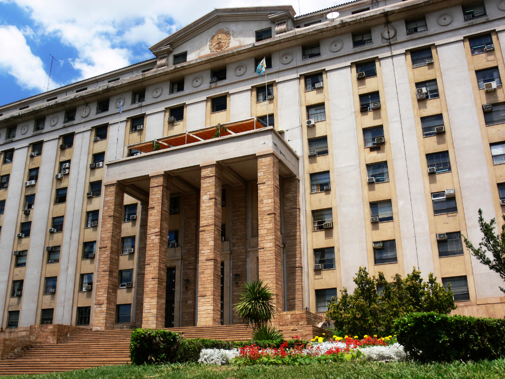 Government building in Mendoza Argentina