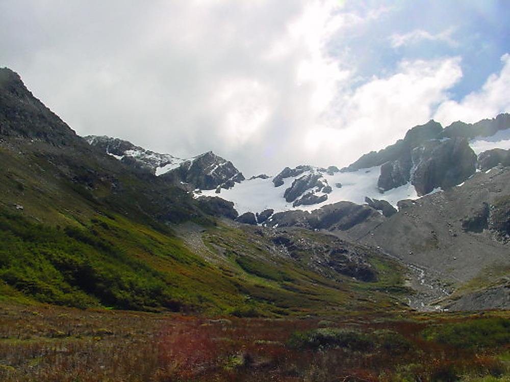 Mountains in Tierra del Fuego Argentina