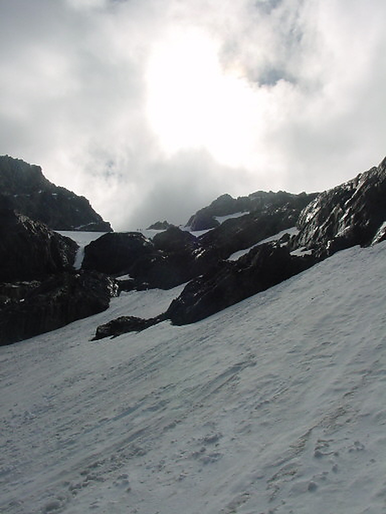 Mountain landscape in Tierra del Fuego Argentina