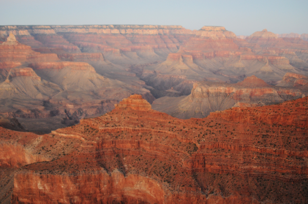View across the Grand Canyon in Arizona
