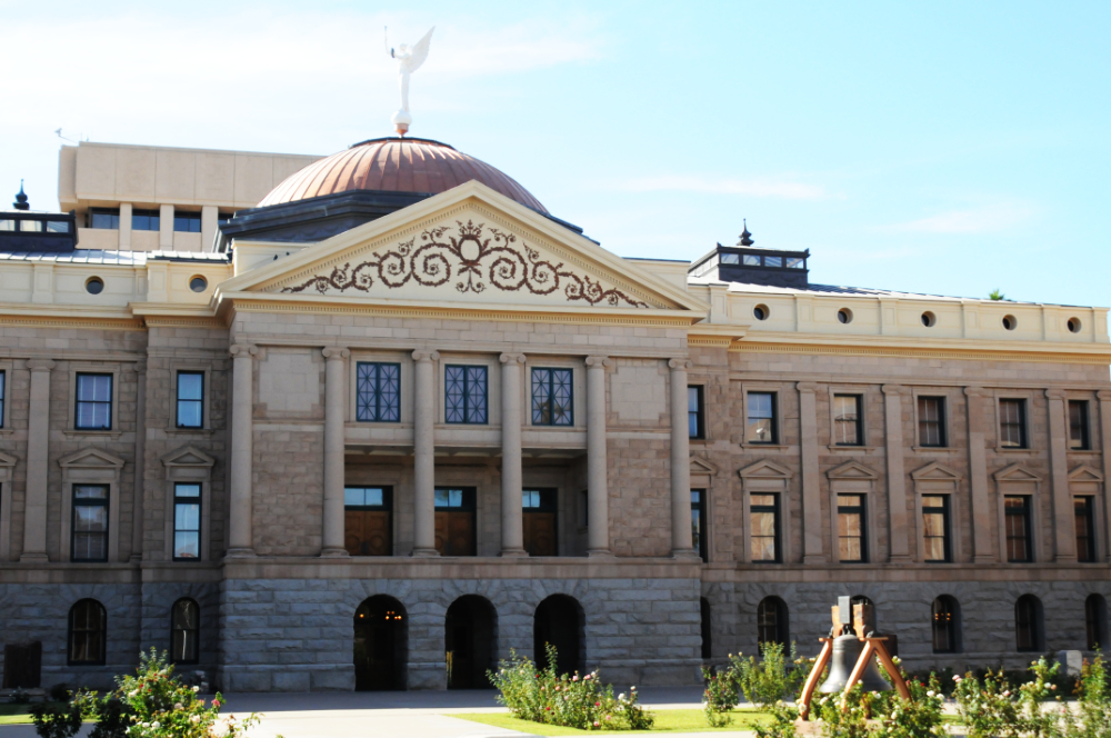 Historic Arizona State Capitol building in Phoenix
