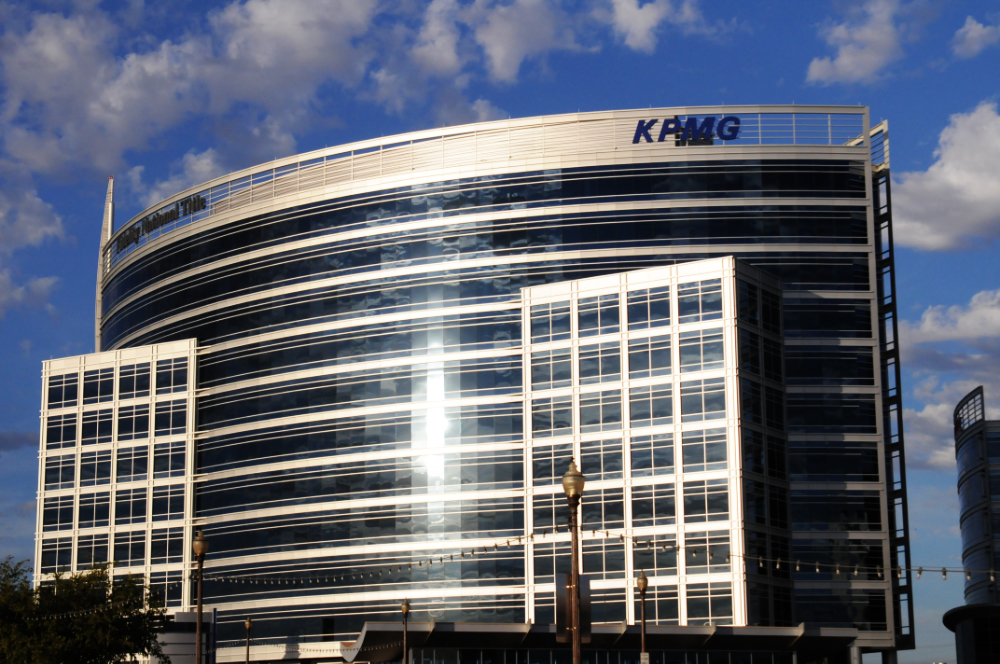 Building in Tempe in the Phoenix metropolitan area of Arizona