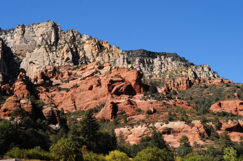Red rock mountains near Sedona, Arizona