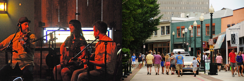 Asheville, North Carolina, in the Blue Ridge Mountains