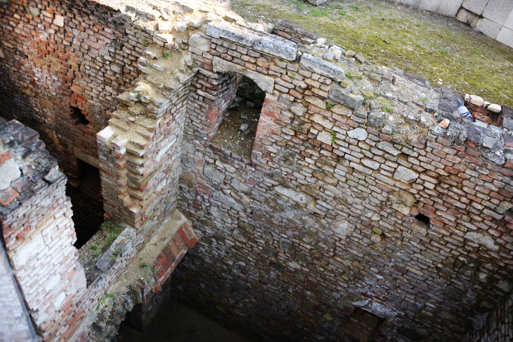 Roman archaeological remains in central Vienna