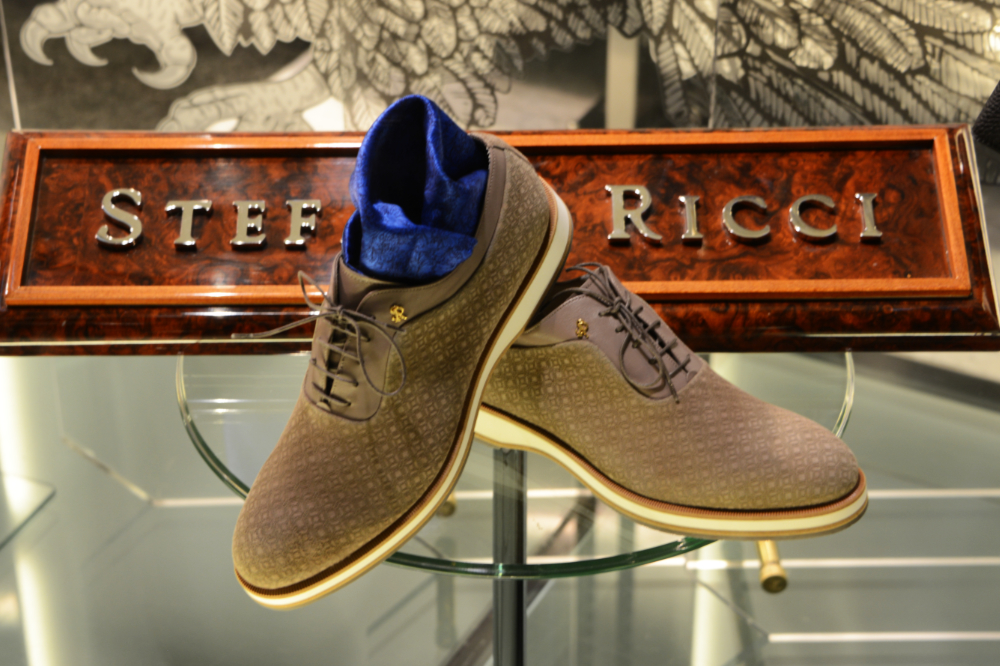 Shoes displayed in Vienna