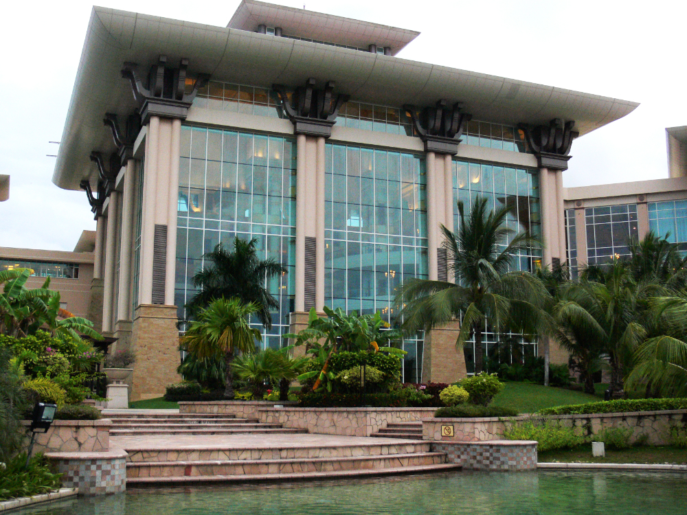 Empire Hotel Brunei Exterior Exterior of the Empire Hotel in Brunei
