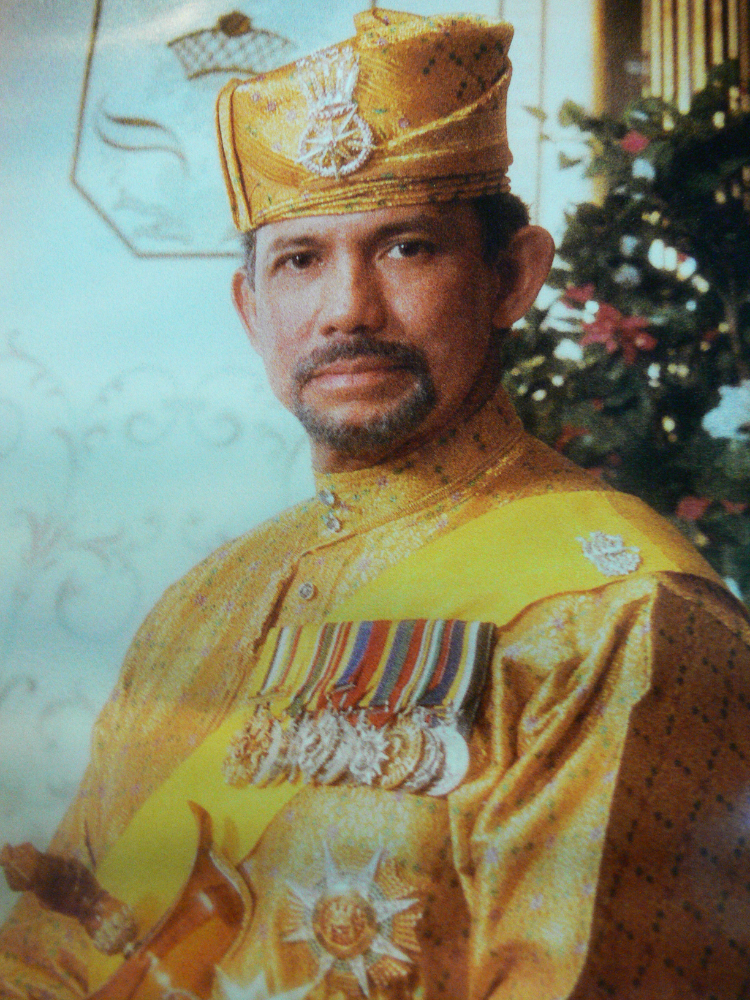 Sultan Hassanal Bolkiah Portrait of Sultan Hassanal Bolkiah of Brunei