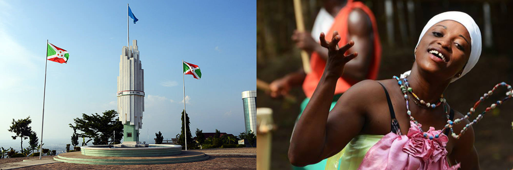 Bujumbura and Lake Tanganyika in Burundi