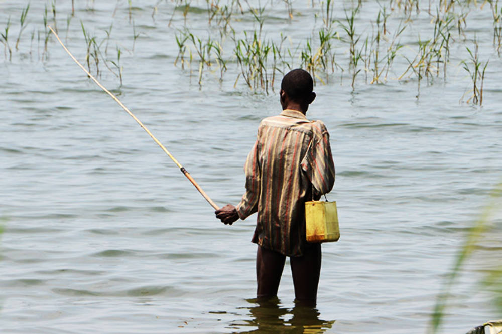 Fishing along Lake Tanganyika in Bujumbura