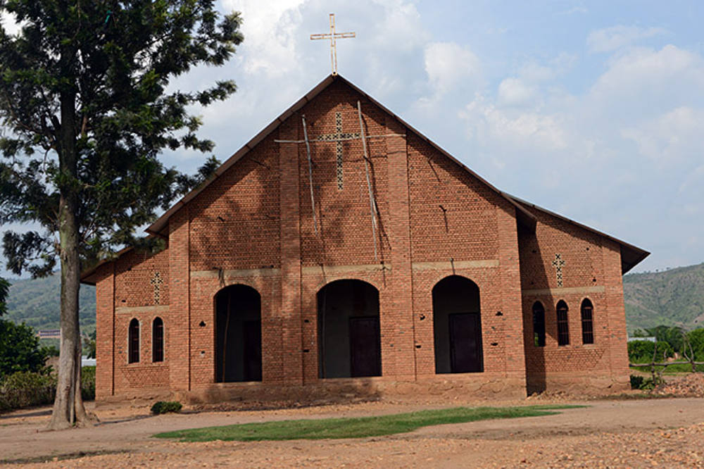 Church outside Bujumbura in Burundi