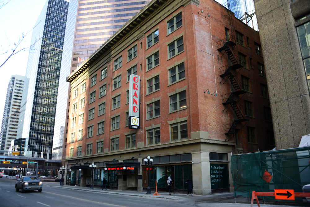 The GRAND historic theatre in downtown Calgary