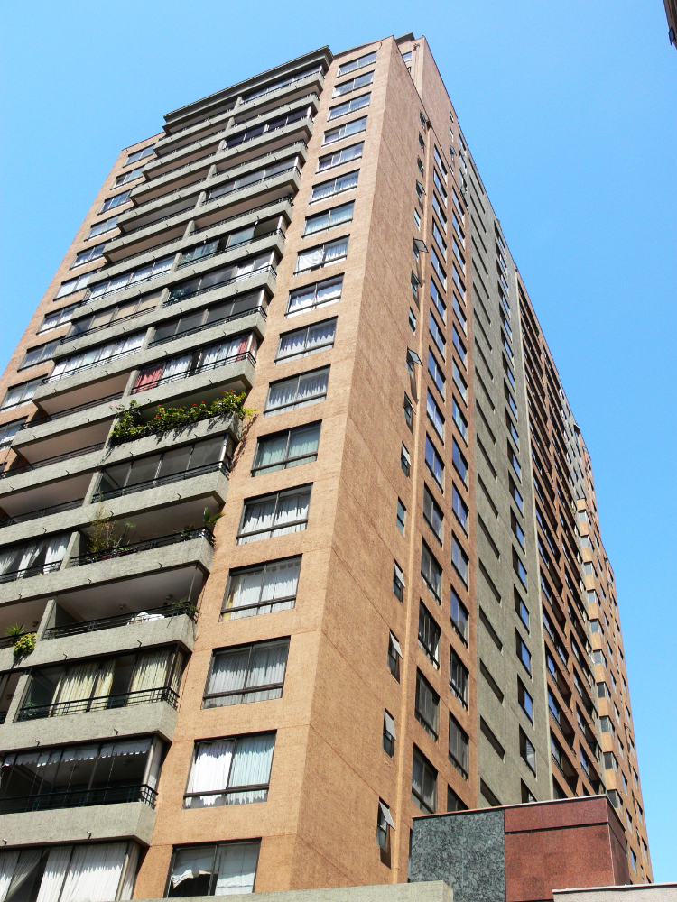High-rise apartment building in Santiago Chile