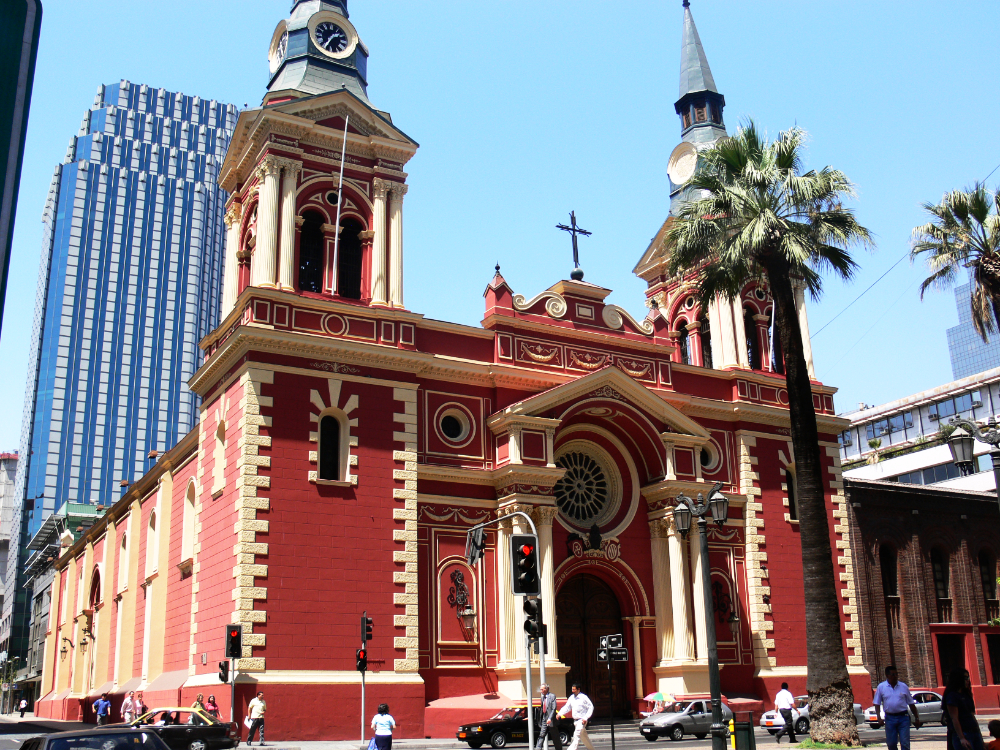 San Francisco Church in Santiago Chile