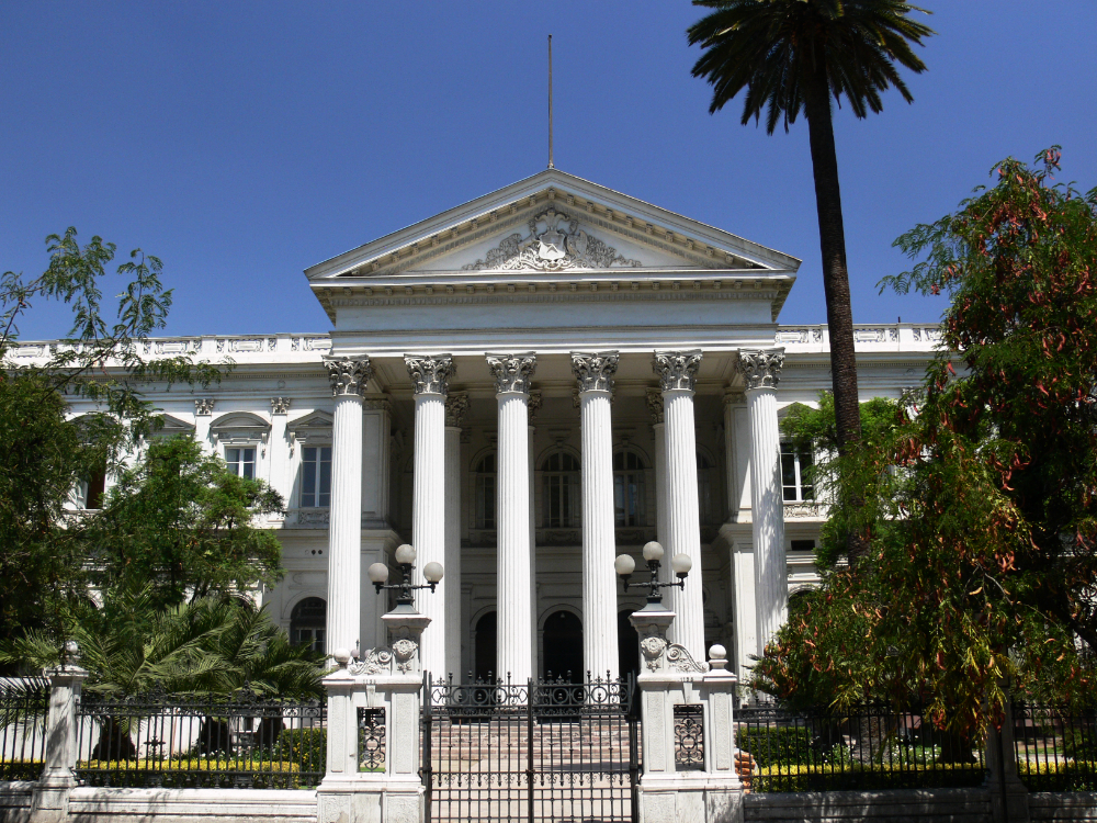 Historic building in Santiago Chile