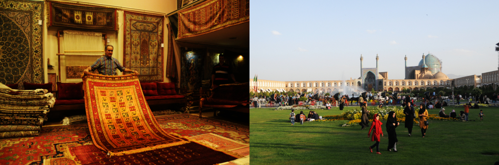Explore Esfahan, Iran, famous for Persian mosques, Imam Square, palaces, and historic bridges