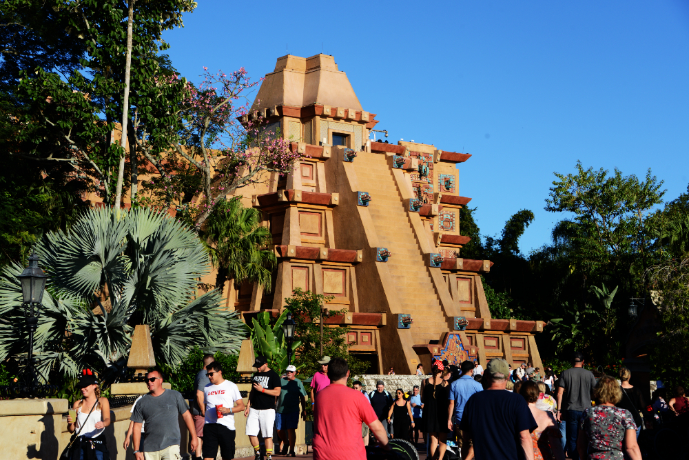 Mexico pavilion at EPCOT World Showcase in Walt Disney World