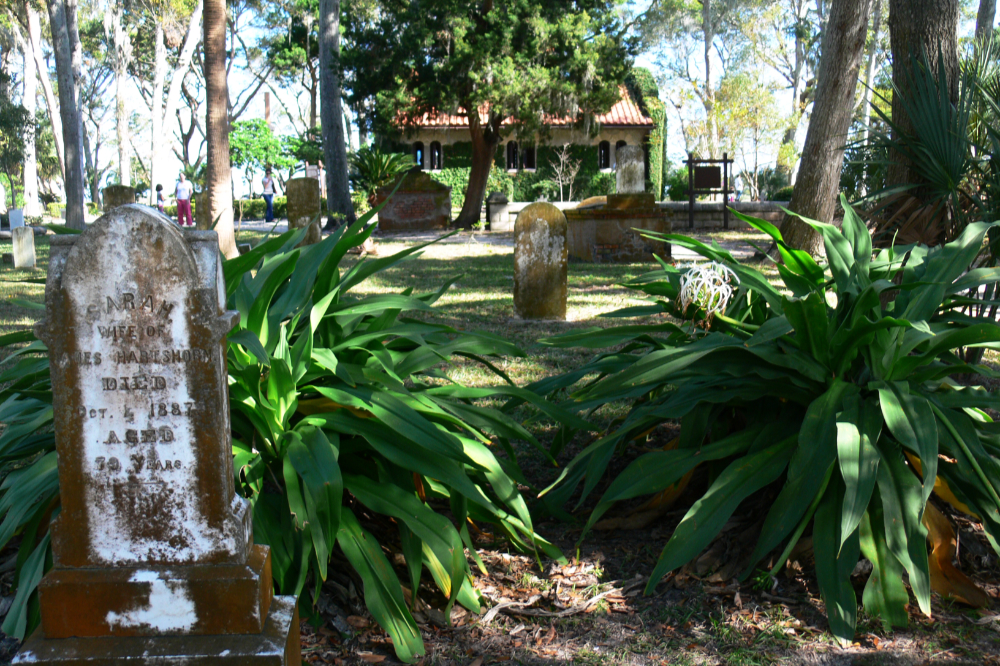 Historic cemetery in St. Augustine