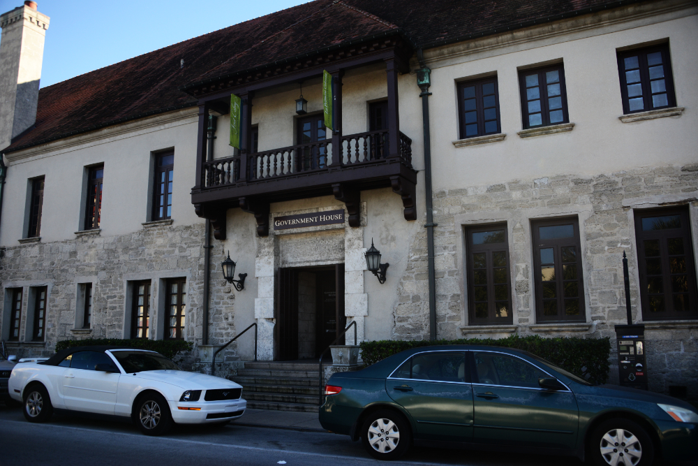 Government House in historic St. Augustine