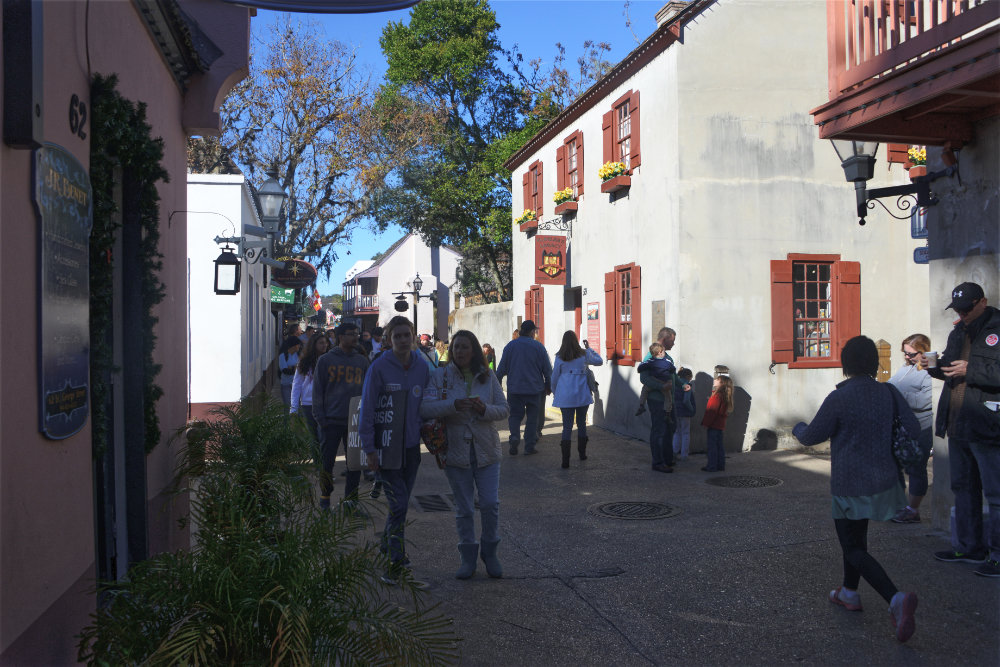 Historic streets of St. Augustine, Florida