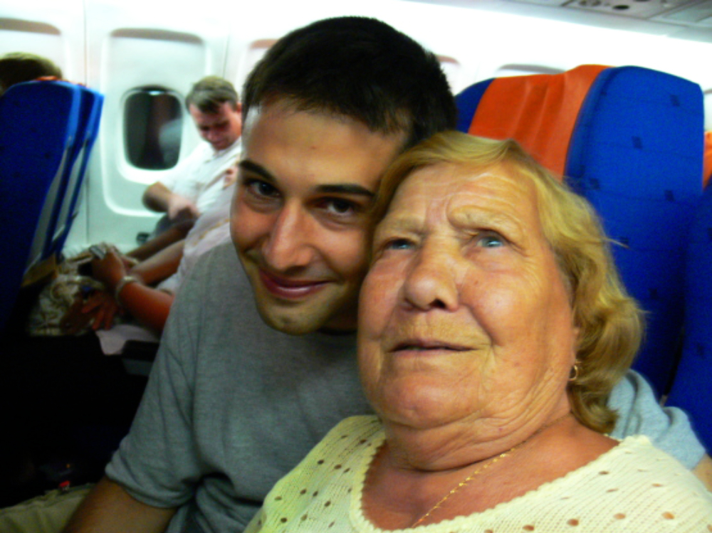Flight to Moscow George Kashouh on a flight to Moscow Russia