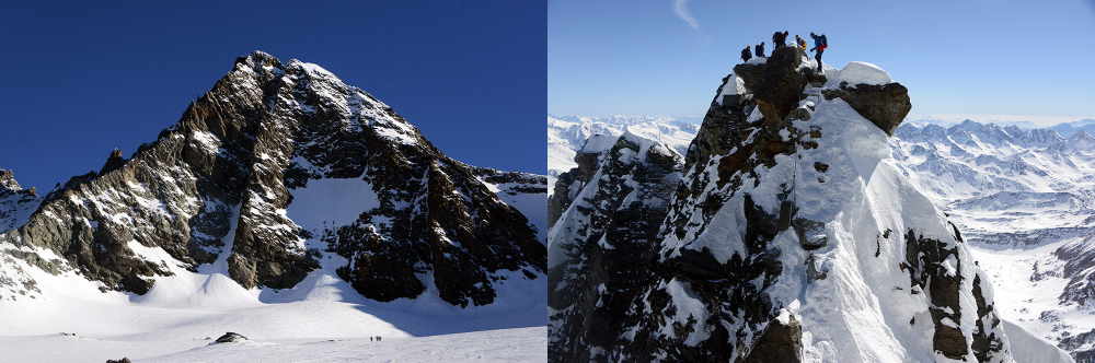 Grossglockner, the highest mountain in Austria