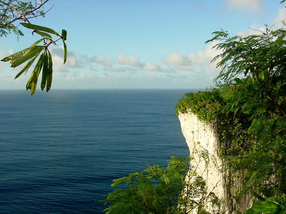 Two Lovers Point overlooking the Philippine Sea in Guam