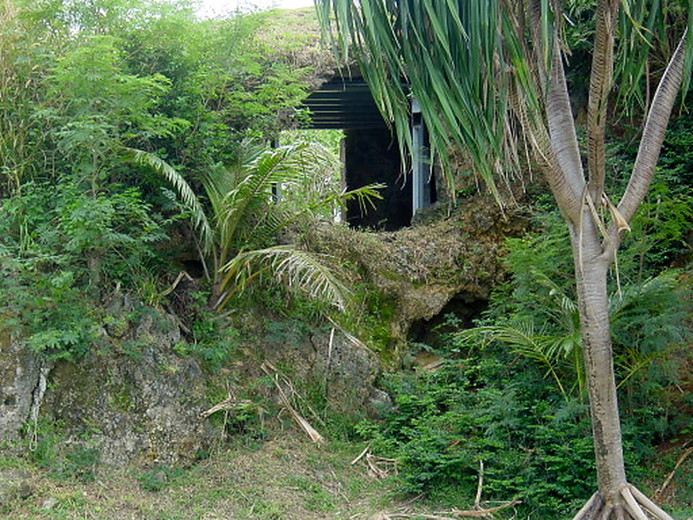 World War II military bunker on the island of Guam
