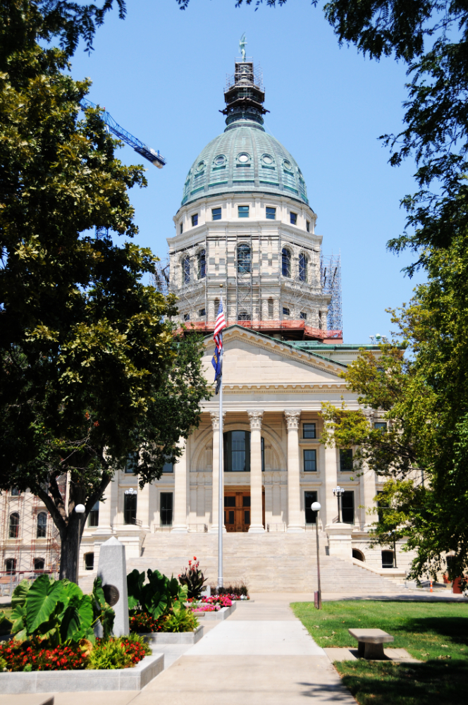 Kansas State Capitol in Topeka