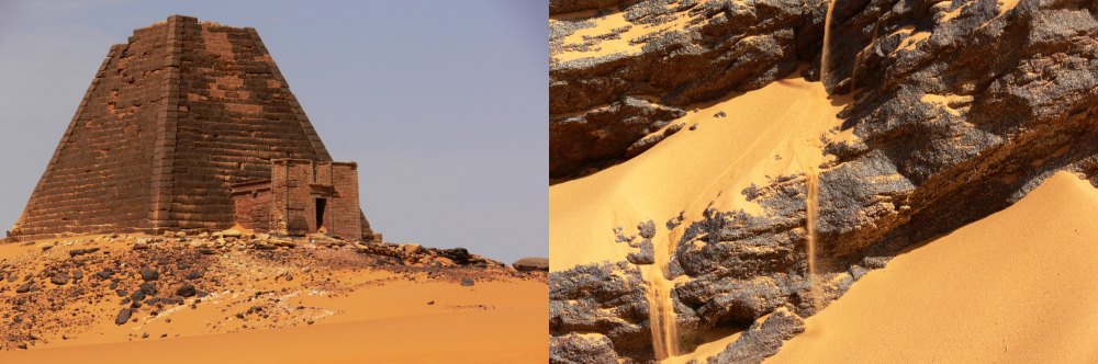 Meroë Pyramids in Sudan