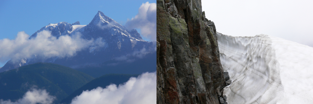 Mt. Garibaldi in the Coast Mountains of British Columbia