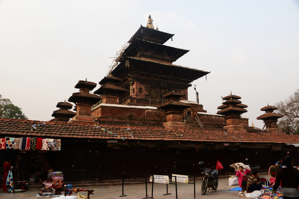 Historic Taleju Temple in Kathmandu Durbar Square, Nepal