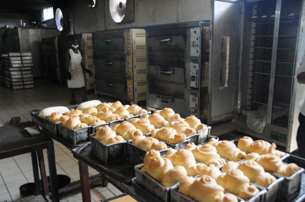 Bakery operations and workers in Kano Nigeria