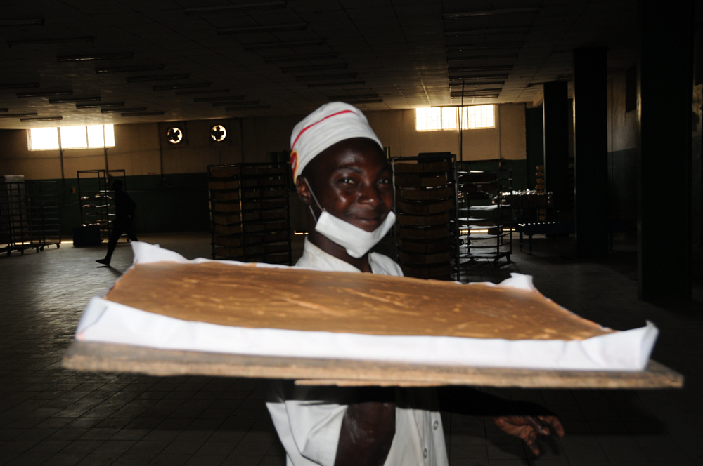 Inside a Chinese-owned bakery in Kano Nigeria