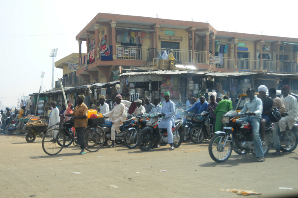 Street scene in Kano Nigeria