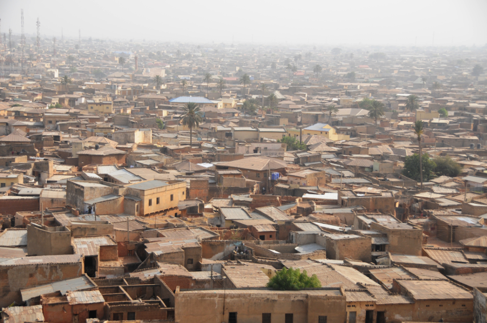 Buildings and neighborhoods in Kano Nigeria