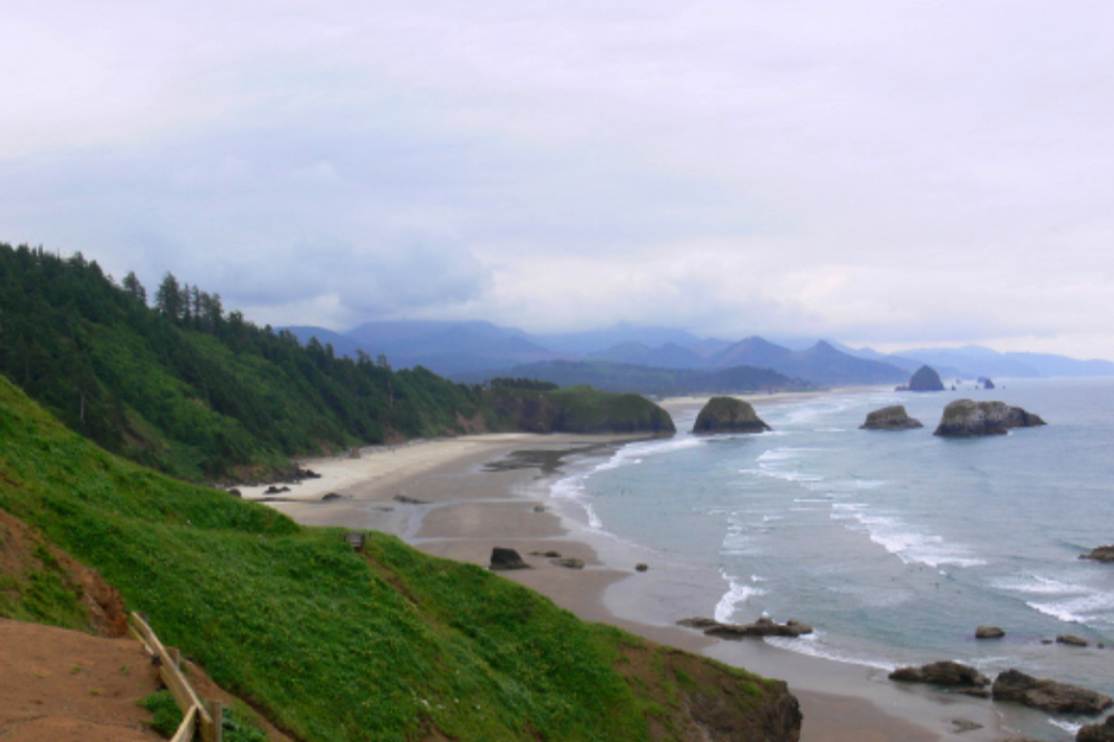 Oregon coastline near Ecola
