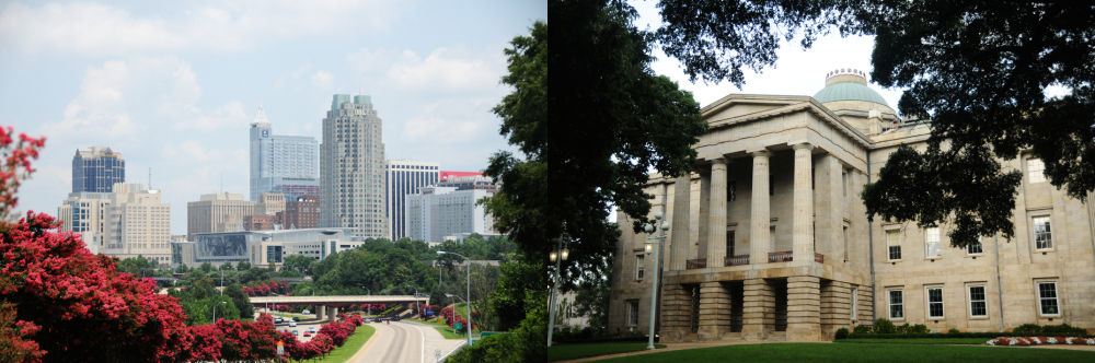 Raleigh, the capital city of North Carolina