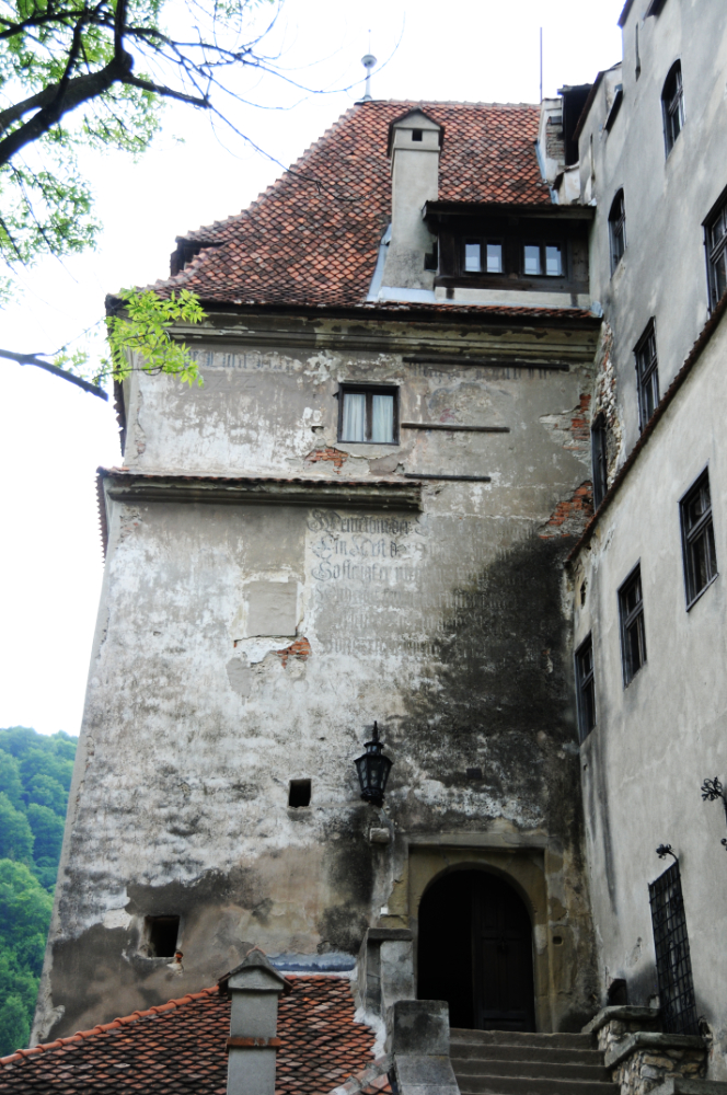 Bran Castle Entrance Entrance to Bran Castle Romania
